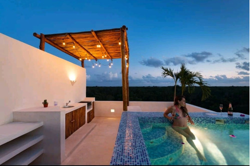 Penthouse En Medio De La Exuberante Selva De Tulum! A Solo 17 Minutos De La Playa