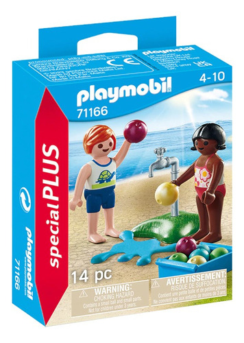 Playmobil 71166 Special Plus Niños Con Globos De Agua