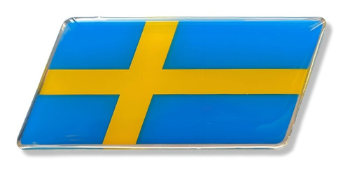 Logo Adhesivo Suecia Emblema Insignia Para Auto Moto