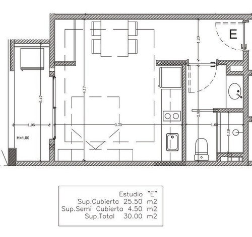 Imagen 28 de 30 de Departamento En Venta De 1 Ambiente En Colegiales