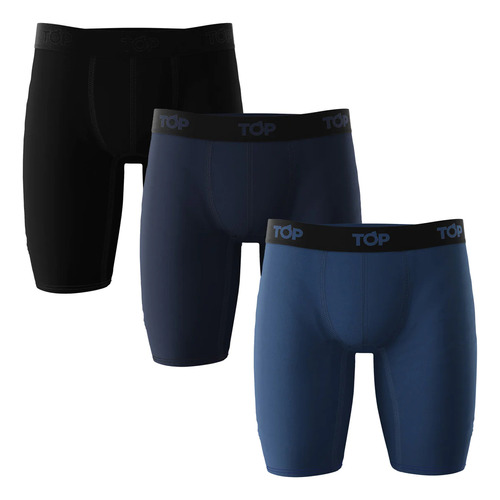 Boxer Hombre Top Pack 3 Algodon Classic