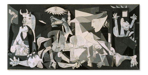 Cuadro Picasso Guernica Canvas Tipo Pintura Regalo 90x40