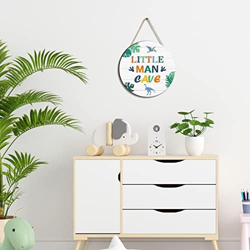 Letrero De Madera Con Cita De Dinosaurio Con Frase De Little