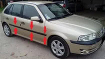 Comprar Baguetas Laterales Puertas Gol Power 5 Pts. Vw Molduras !