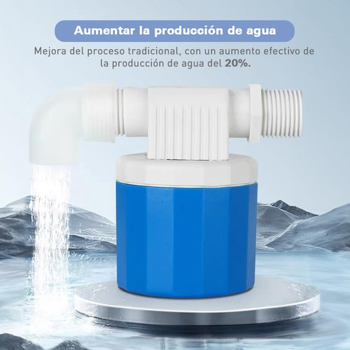 Wanlin-válvula De Flotador De Agua, Tanque De Agua Con Control De Nivel De Agua Válvula De Flotador Tradicional, Válvula De Flotador Automática Válvula De Control De Nivel De Agua Segura Tipo(1/2in)