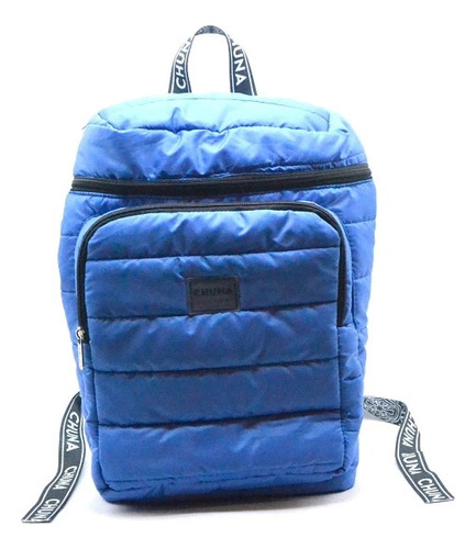 Mochila Matera Chuna Roma Azul Francia Porta Termo Y Mate