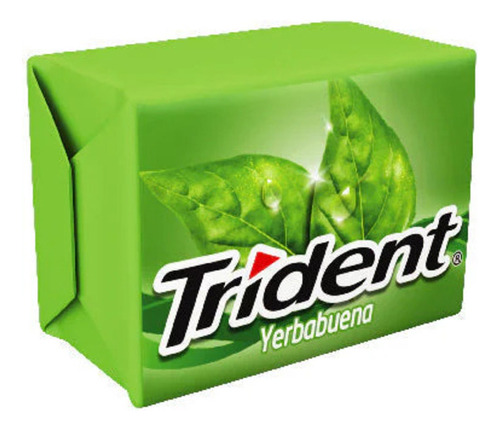 Chicle trident Yerbabuena