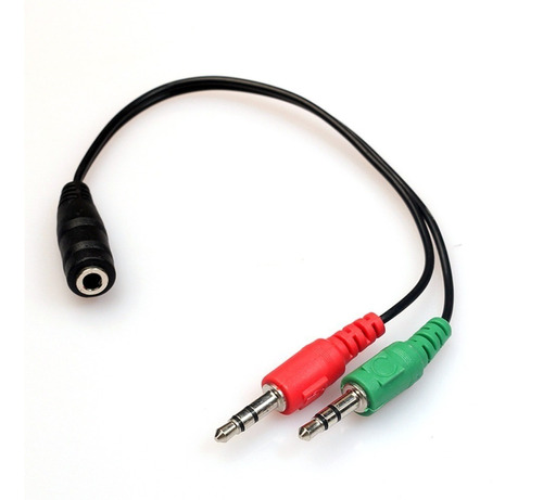 Cable Divisor De Audio Dos Machos A Una Hembra