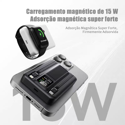 Powerbank Carregador Portátil 20000mah Exibição Digital 66w