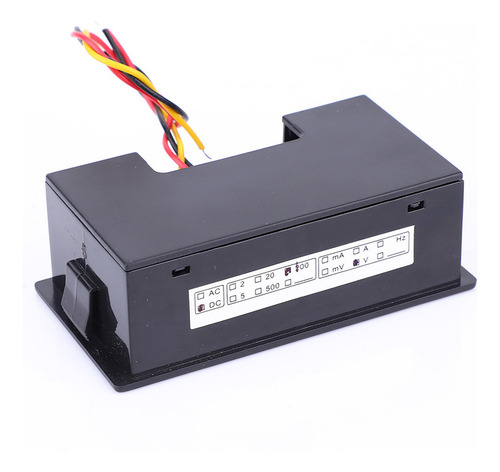 Medidor De Voltaje De Tres Cables Con Pantalla Digital Lcd Y
