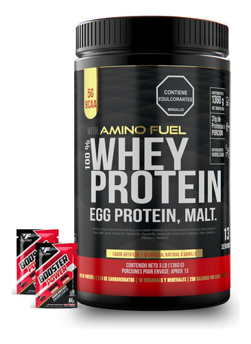 Whey Protein Aminofuel 3lbs - Unidad a $86900