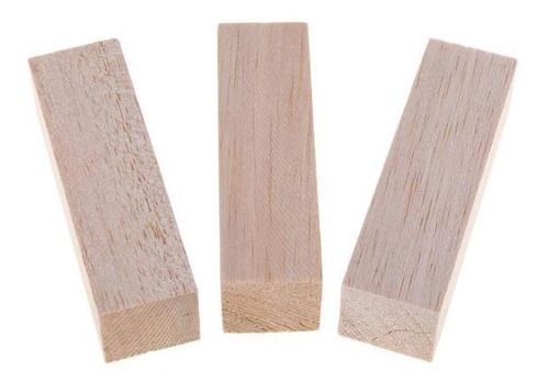 Bloques De Madera Balsa De 2x3/5 Piezas, Materiales De