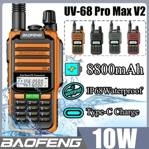 Radios Wikitokis Baofeng Impermeables De Doble Banda Vhf Uhf