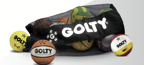 Tula Balonera Utileria Golty X15 Balones Nylon Nueva