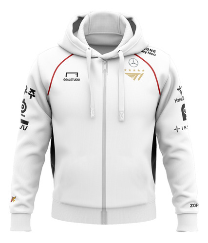 Campera T1 Worlds 2024 Unisex - Liquidación
