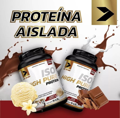 Imagen 2 de 2 de Proteína Aislada Isolada Body Advance Iso High Pure Pretein