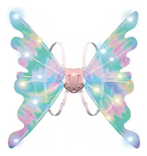 Disfraz De Hada Con Alas De Mariposa Con Luz Led