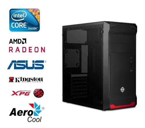 Pc Gamer Core I5 10ª Geração, 16gb Ram, Ssd 120gb, Hd 500gb