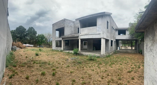 Imagen 7 de 24 de Terreno Con Casa En Obra Gris
