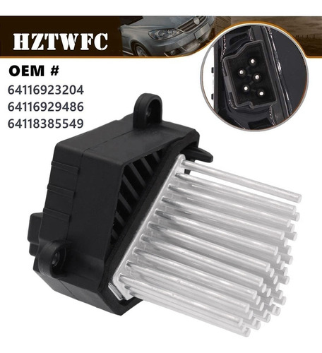 Resistencia De Motor Calefactor Y Ventilador Para E46 E39 X5
