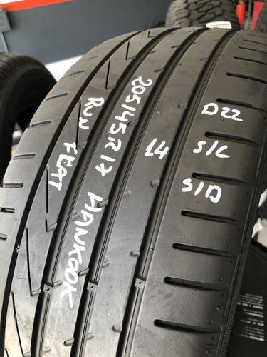 Pneu 205/45r17 Hankook Ventus S1 Evo2 88w Runflat (usado)*14 (Usado)
