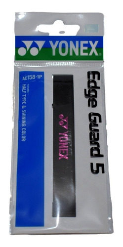 Cinta Protector Yonex Edge Guard 5 Negro Rosa Para Raqueta