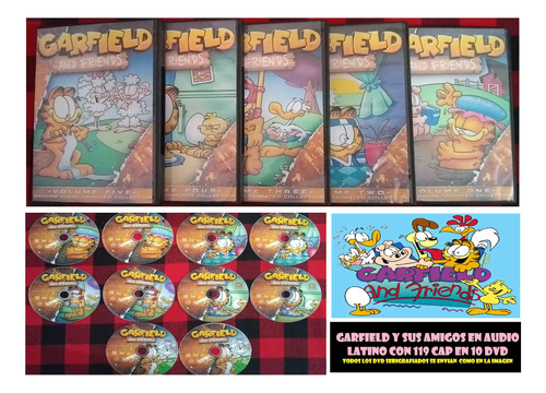 Garfield Y Sus Amigos En Latino Para Dvd