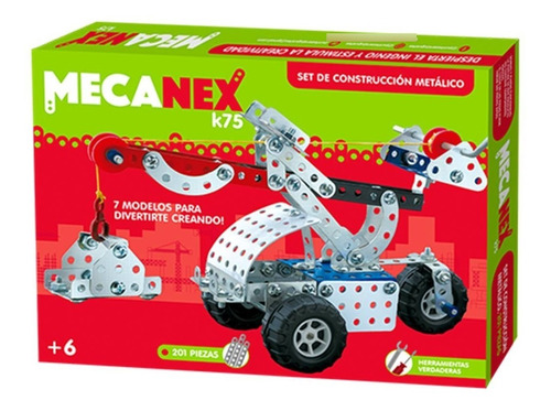 Mecanex K75 Juego Herramientas 201 Piezas Metalicas Armar