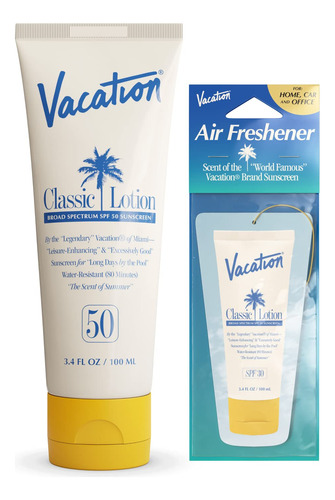 Vacation Locion De Proteccion Solar Clasica Spf 50 + Paquete