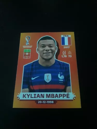 Figurinha Extra Kylian Mbappé Legend Bordô, Livro Panini Nunca Usado  75705681