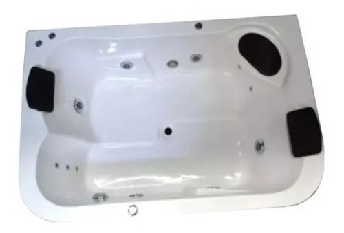 Imagen 1 de 2 de Jacuzzi Con Hidromasaje Para 2 Personas 1.75x1.10x46cm