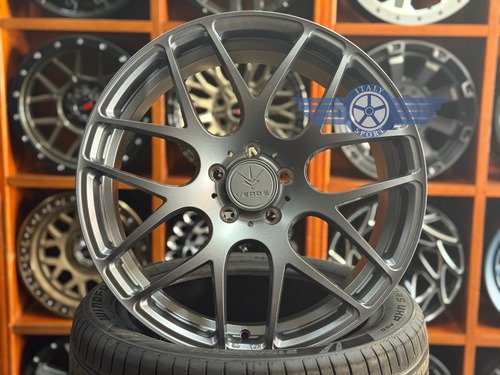 4 Rines 19 Deportivos 5-112 Mercedes Benz Audi Vw Leon Cupra Matte Graphite