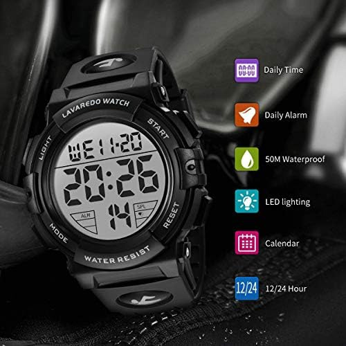 L Lavaredo Reloj Digital Para Hombre Relojes Militares Depor