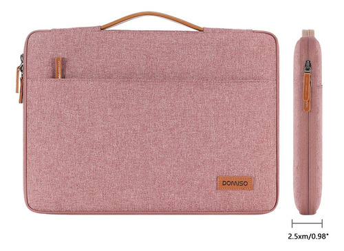Funda Para Portátil Domiso De 17,3 Resistente Al Agua, Rosa