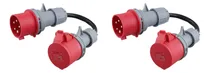 Comprar 2 Cargadores Gen Ev Con Adaptador Cee De 5 Pines, 32 A Macho
