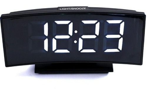 Reloj De Mesa  Digital Con Alarma 