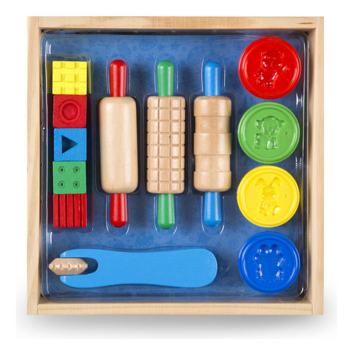 Juego De Forma Multicolor Melissa Doug 10 Piezas