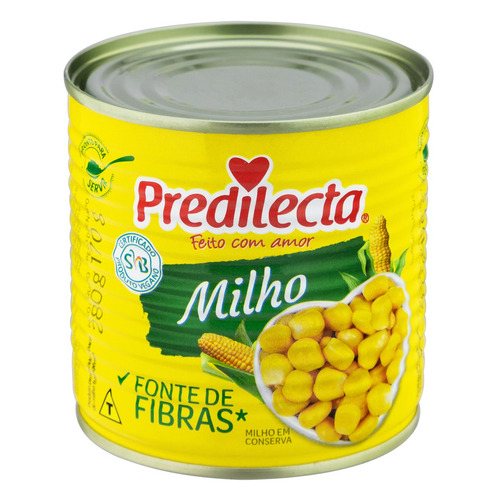 Imagem 2 de 3 de Milho Verde em Conserva Predilecta Lata 170g
