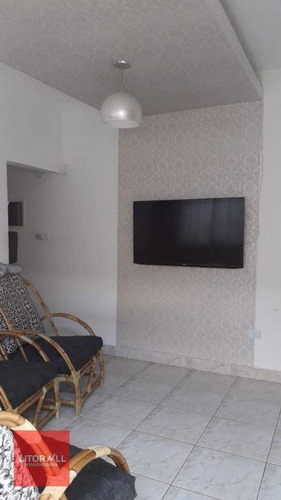 Imagem 10 de 10 de Casa Com 2 Dormitórios À Venda, 49 M² Por R$ 190.000,00 - Campos Elíseos - Itanhaém/sp - Ca1206