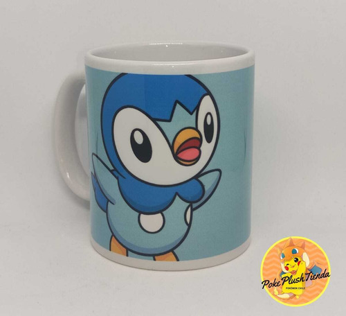 Imagen 4 de 4 de Piplup Peluche Pokemon Promo Con Taza Y Pokebola Envíogratis