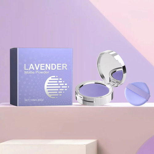 Chillab Polvo Morado,polvo Mate De Lavanda De Oil Control 1