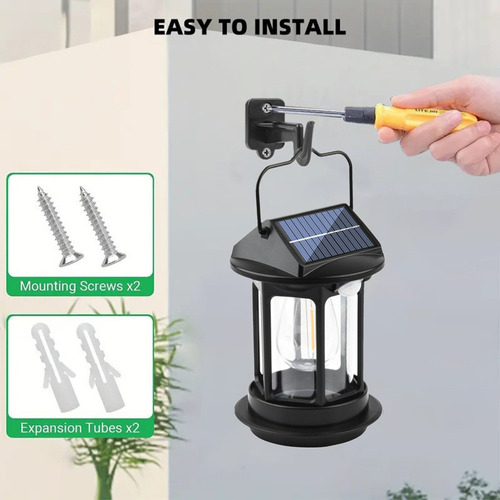 Luz De Inducción Solar Q 8801, Luz De Jardín A Prueba De Llu