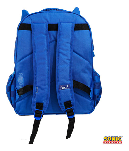 Mochila Ruz Escolar Primaria Sonic 174792 Color Azul Acero