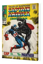Comprar Cuadro Clásico Mural Marvel Capitán América Comics