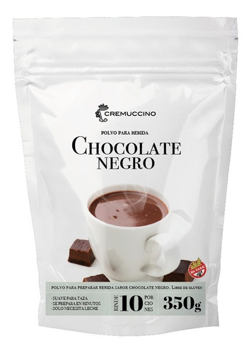 Chocolate Negro Espeso 350gr Cremuccino