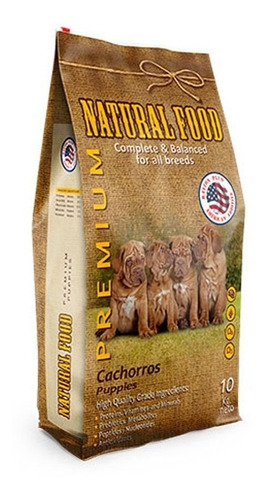 Natural Food Puppies Cachorro Premium 10kg