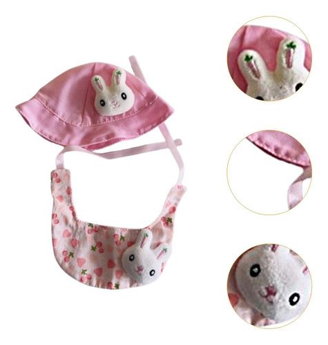 Ropa De Pato De Felpa De 15cm, Juego De Simulación, Rosa