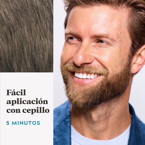Tinte Just For Men Barba Y Bigote Castaño (b-35)