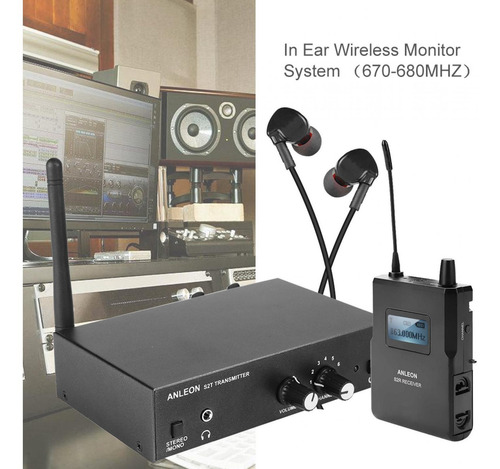 Imagen 5 de 9 de Para Anleon S2 Estéreo Inalámbrico Sistema In-ear 8
