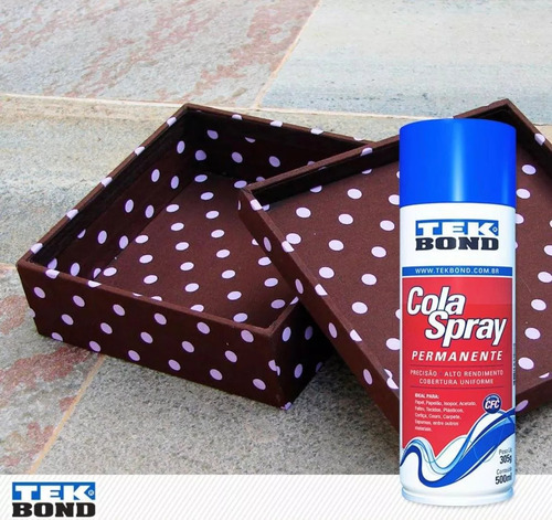 Cola Spray Permanente 305g/500ml Artesanato Tek Bond